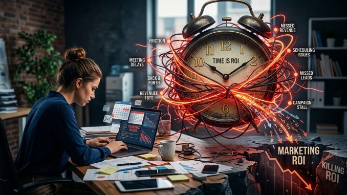 How Scheduling Friction Is Quietly Killing Your Marketing ROI